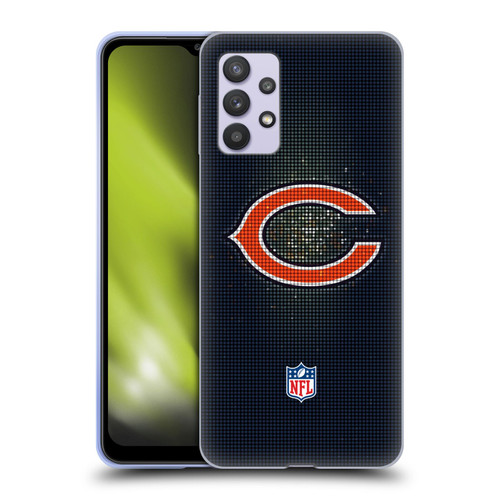 NFL Chicago Bears Artwork LED Soft Gel Case for Samsung Galaxy A32 5G / M32 5G (2021)