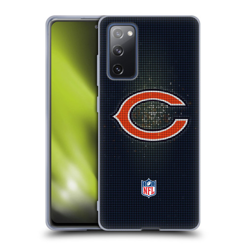 NFL Chicago Bears Artwork LED Soft Gel Case for Samsung Galaxy S20 FE / 5G