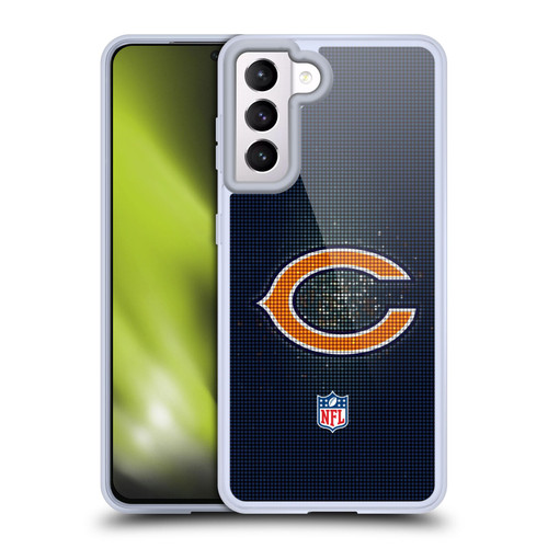 NFL Chicago Bears Artwork LED Soft Gel Case for Samsung Galaxy S21 5G
