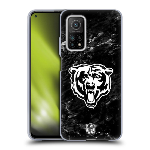 NFL Chicago Bears Artwork Marble Soft Gel Case for Xiaomi Mi 10T 5G