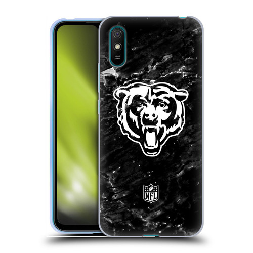 NFL Chicago Bears Artwork Marble Soft Gel Case for Xiaomi Redmi 9A / Redmi 9AT