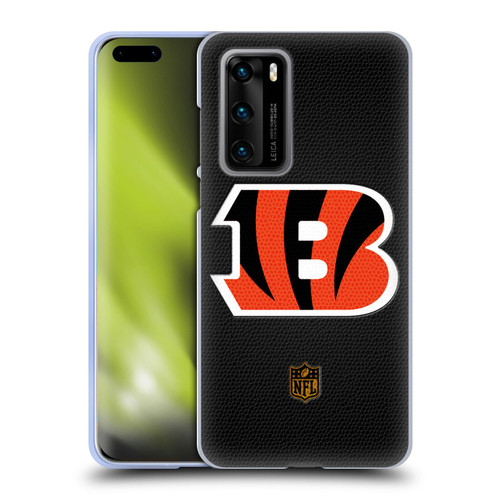 NFL Cincinnati Bengals Logo Football Soft Gel Case for Huawei P40 5G