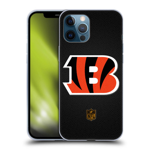 NFL Cincinnati Bengals Logo Football Soft Gel Case for Apple iPhone 12 Pro Max