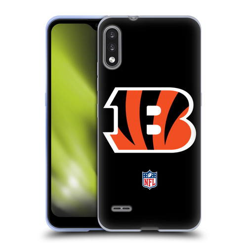 NFL Cincinnati Bengals Logo Plain Soft Gel Case for LG K22