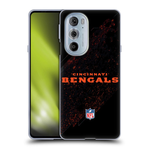 NFL Cincinnati Bengals Logo Blur Soft Gel Case for Motorola Edge X30