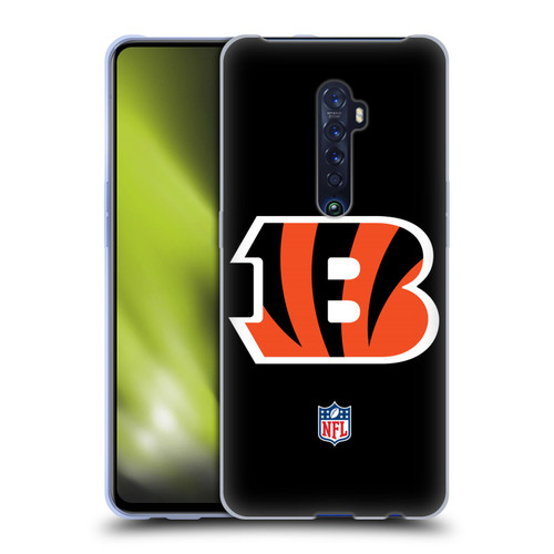 NFL Cincinnati Bengals Logo Plain Soft Gel Case for OPPO Reno 2