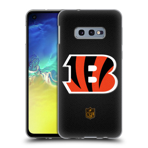 NFL Cincinnati Bengals Logo Football Soft Gel Case for Samsung Galaxy S10e