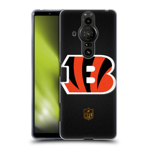 NFL Cincinnati Bengals Logo Football Soft Gel Case for Sony Xperia Pro-I