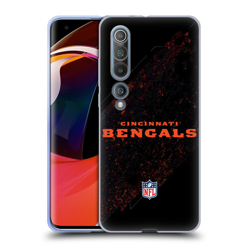 NFL Cincinnati Bengals Logo Blur Soft Gel Case for Xiaomi Mi 10 5G / Mi 10 Pro 5G