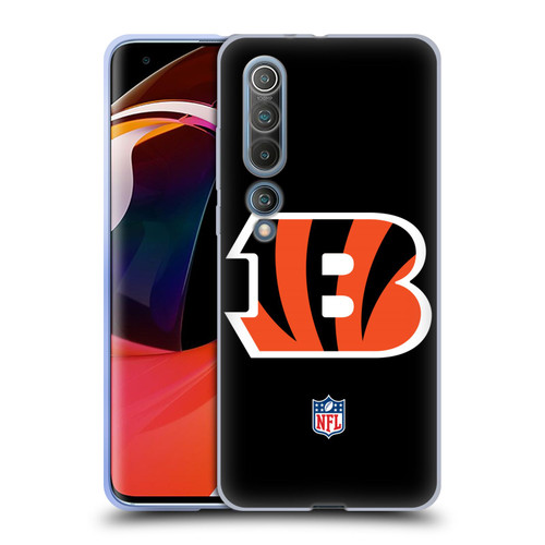 NFL Cincinnati Bengals Logo Plain Soft Gel Case for Xiaomi Mi 10 5G / Mi 10 Pro 5G