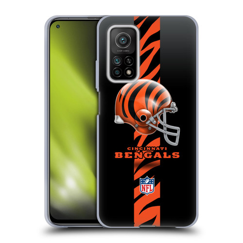 NFL Cincinnati Bengals Logo Helmet Soft Gel Case for Xiaomi Mi 10T 5G