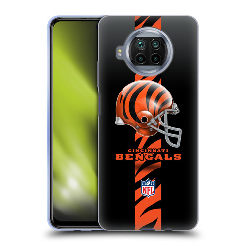 NFL Cincinnati Bengals Logo Helmet Soft Gel Case for Xiaomi Mi 10T Lite 5G