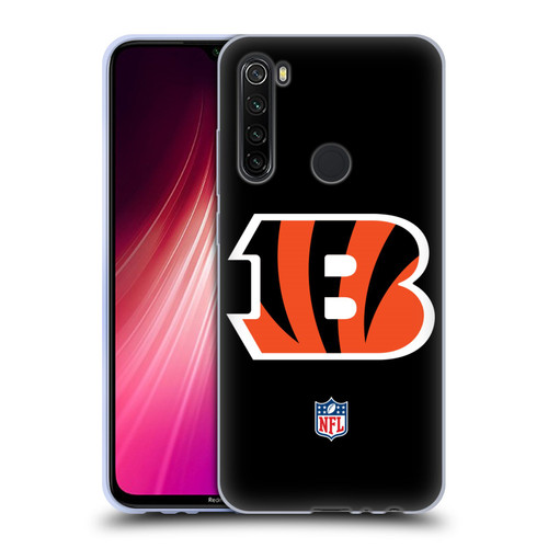 NFL Cincinnati Bengals Logo Plain Soft Gel Case for Xiaomi Redmi Note 8T