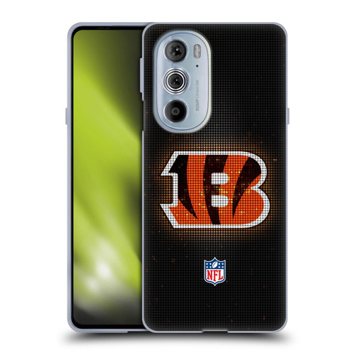 NFL Cincinnati Bengals Artwork LED Soft Gel Case for Motorola Edge X30