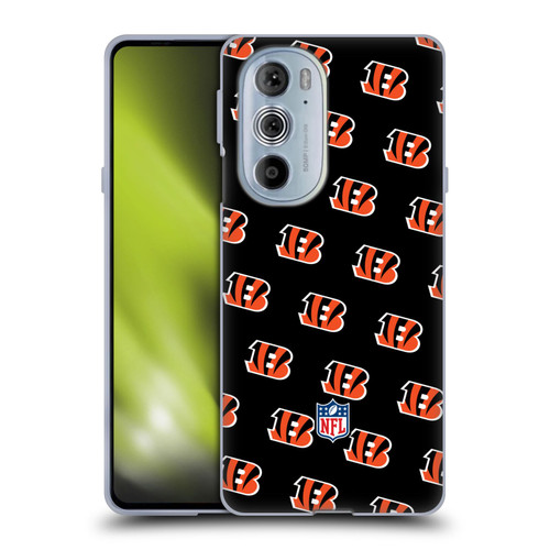 NFL Cincinnati Bengals Artwork Patterns Soft Gel Case for Motorola Edge X30