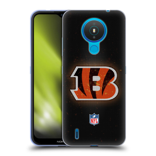 NFL Cincinnati Bengals Artwork LED Soft Gel Case for Nokia 1.4
