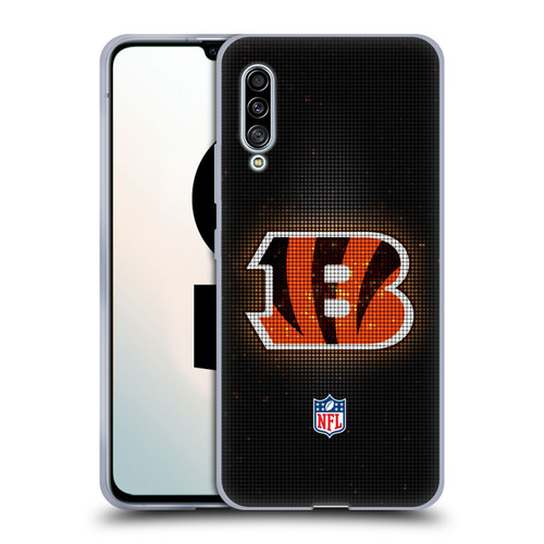 NFL Cincinnati Bengals Artwork LED Soft Gel Case for Samsung Galaxy A90 5G (2019)