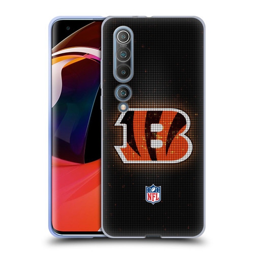 NFL Cincinnati Bengals Artwork LED Soft Gel Case for Xiaomi Mi 10 5G / Mi 10 Pro 5G
