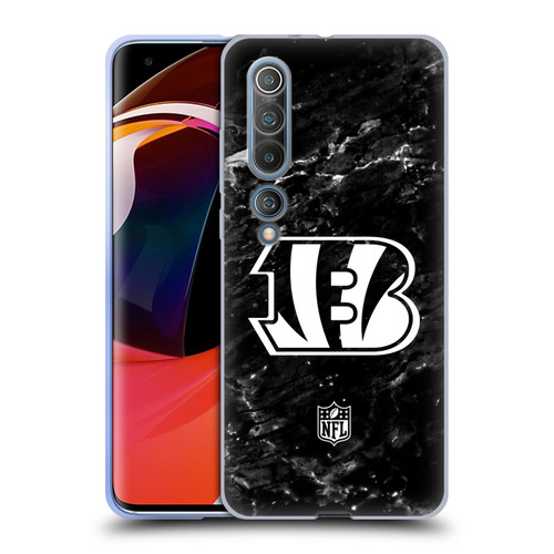 NFL Cincinnati Bengals Artwork Marble Soft Gel Case for Xiaomi Mi 10 5G / Mi 10 Pro 5G