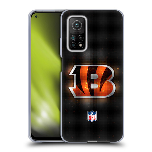 NFL Cincinnati Bengals Artwork LED Soft Gel Case for Xiaomi Mi 10T 5G