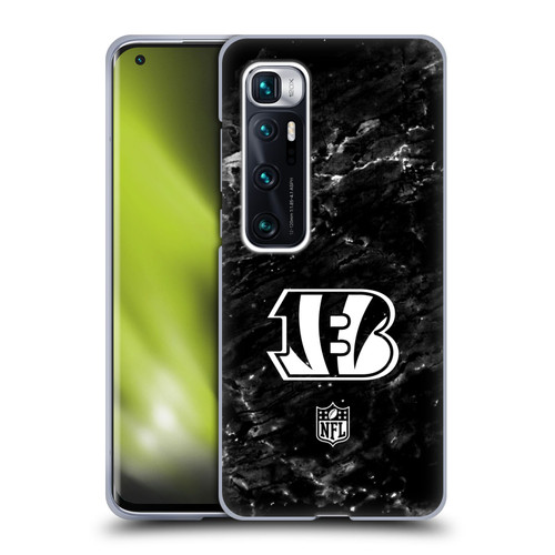 NFL Cincinnati Bengals Artwork Marble Soft Gel Case for Xiaomi Mi 10 Ultra 5G