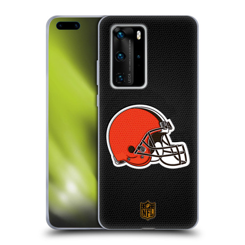 NFL Cleveland Browns Logo Football Soft Gel Case for Huawei P40 Pro / P40 Pro Plus 5G