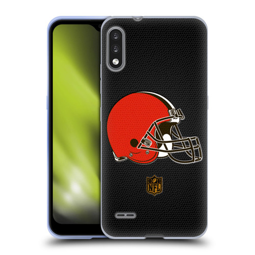 NFL Cleveland Browns Logo Football Soft Gel Case for LG K22