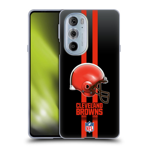 NFL Cleveland Browns Logo Helmet Soft Gel Case for Motorola Edge X30
