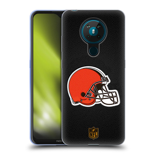 NFL Cleveland Browns Logo Football Soft Gel Case for Nokia 5.3