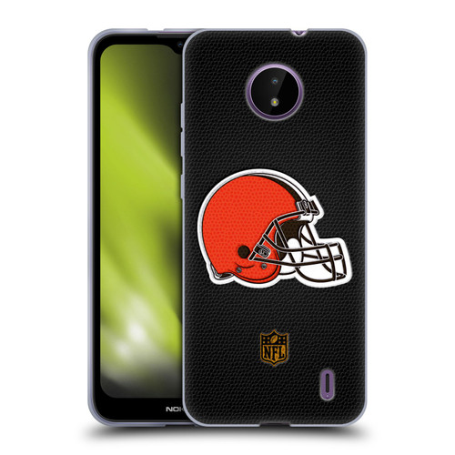 NFL Cleveland Browns Logo Football Soft Gel Case for Nokia C10 / C20