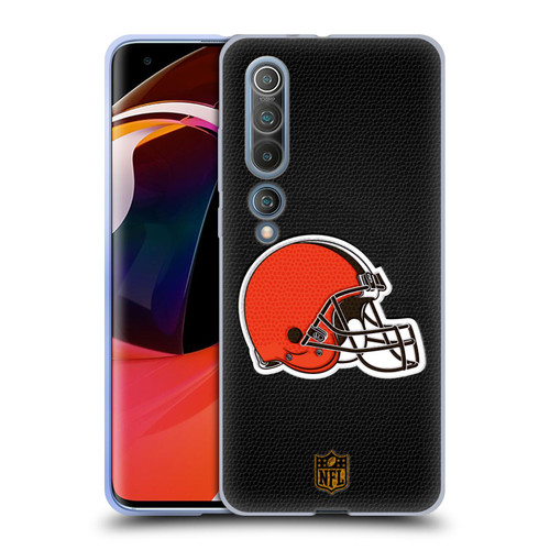 NFL Cleveland Browns Logo Football Soft Gel Case for Xiaomi Mi 10 5G / Mi 10 Pro 5G
