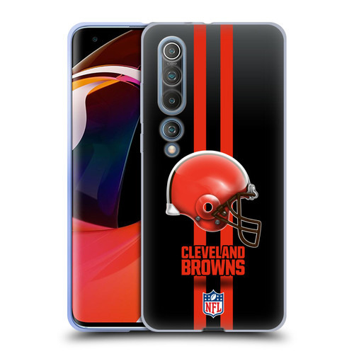 NFL Cleveland Browns Logo Helmet Soft Gel Case for Xiaomi Mi 10 5G / Mi 10 Pro 5G