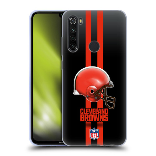 NFL Cleveland Browns Logo Helmet Soft Gel Case for Xiaomi Redmi Note 8T