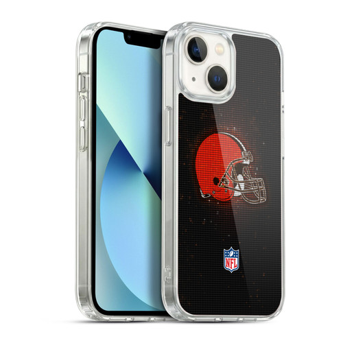 NFL Cleveland Browns Artwork LED Soft Gel Case for Apple iPhone 13