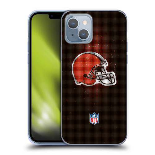 NFL Cleveland Browns Artwork LED Soft Gel Case for Apple iPhone 14