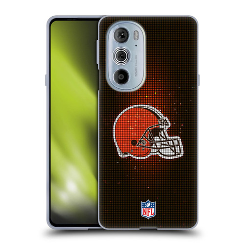 NFL Cleveland Browns Artwork LED Soft Gel Case for Motorola Edge X30
