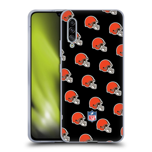 NFL Cleveland Browns Artwork Patterns Soft Gel Case for Samsung Galaxy A90 5G (2019)