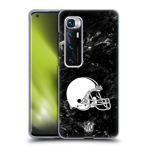 NFL Cleveland Browns Artwork Marble Soft Gel Case for Xiaomi Mi 10 Ultra 5G