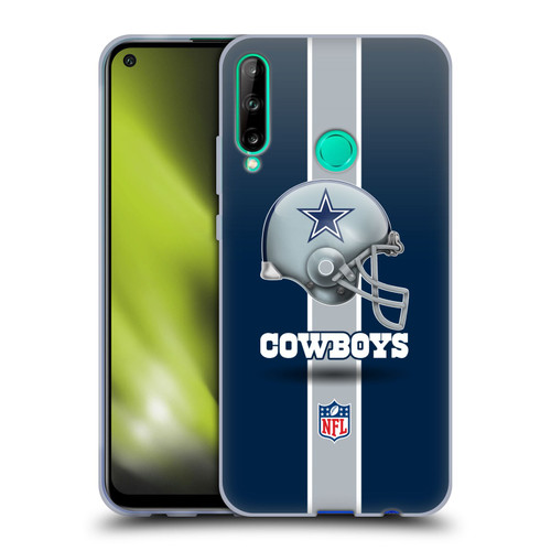 NFL Dallas Cowboys Logo Helmet Soft Gel Case for Huawei P40 lite E