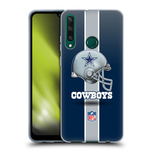 NFL Dallas Cowboys Logo Helmet Soft Gel Case for Huawei Y6p