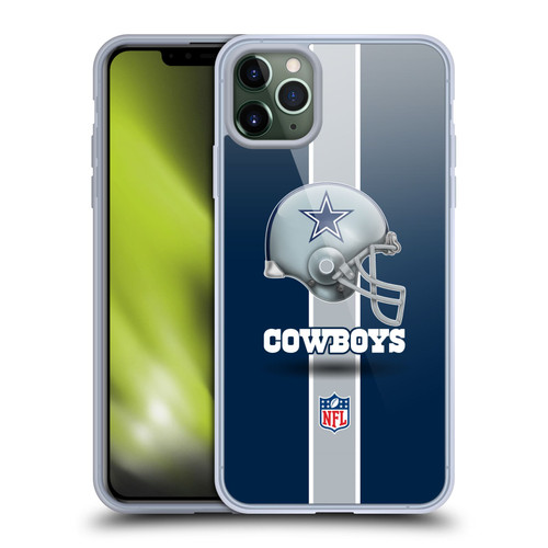 NFL Dallas Cowboys Logo Helmet Soft Gel Case for Apple iPhone 11 Pro Max