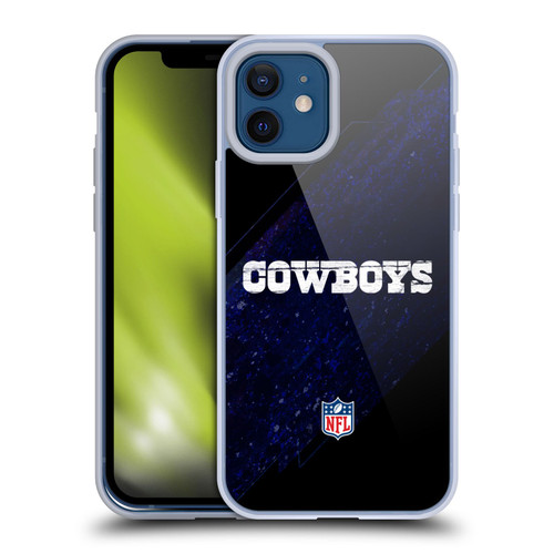 NFL Dallas Cowboys Logo Blur Soft Gel Case for Apple iPhone 12 / iPhone 12 Pro