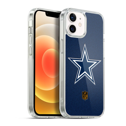 NFL Dallas Cowboys Logo Football Soft Gel Case for Apple iPhone 12 / iPhone 12 Pro & MagSafe