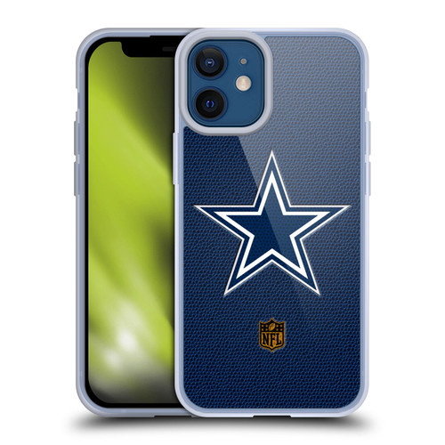 NFL Dallas Cowboys Logo Football Soft Gel Case for Apple iPhone 12 Mini