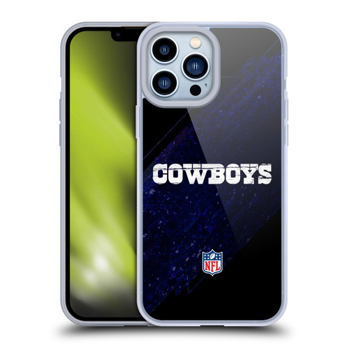 NFL Dallas Cowboys Logo Blur Soft Gel Case for Apple iPhone 13 Pro Max
