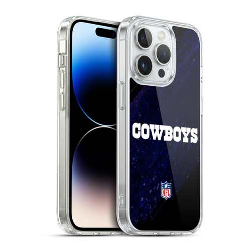 NFL Dallas Cowboys Logo Blur Soft Gel Case for Apple iPhone 13 Pro