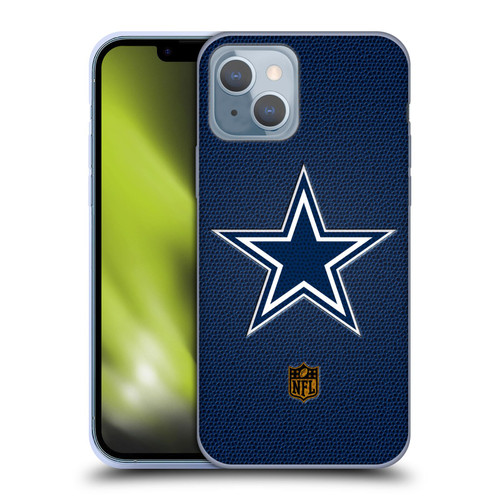 NFL Dallas Cowboys Logo Football Soft Gel Case for Apple iPhone 14