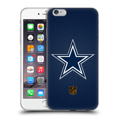 NFL Dallas Cowboys Logo Football Soft Gel Case for Apple iPhone 6 Plus / iPhone 6s Plus