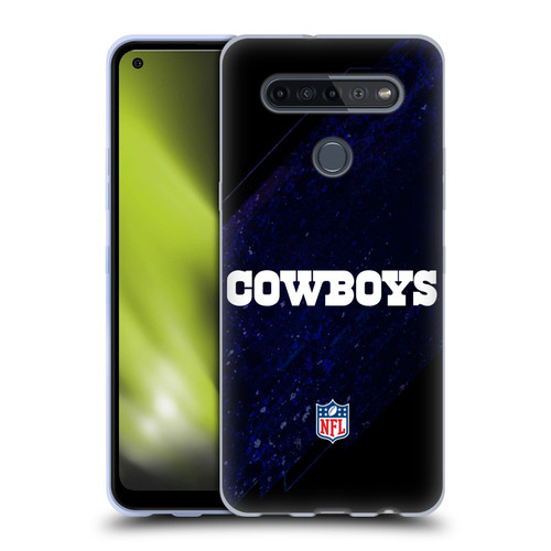 NFL Dallas Cowboys Logo Blur Soft Gel Case for LG K51S