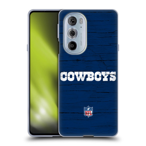 NFL Dallas Cowboys Logo Distressed Look Soft Gel Case for Motorola Edge X30
